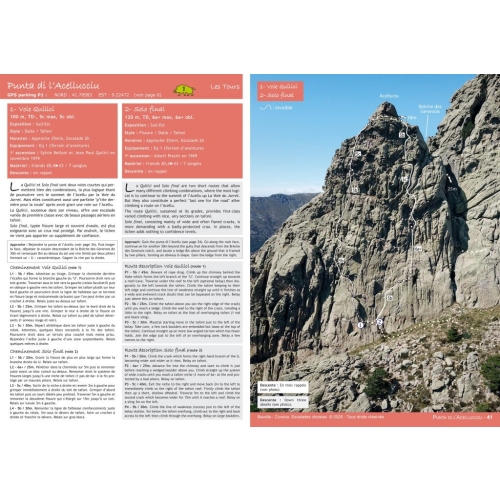 Bavella Corsica (Korsyka, Francja) Przewodnik wspinaczkowy po drogach wielowyciągowych